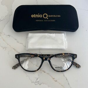 BRAND NEW Etnia Barcelona Gardner Optical Frames Tortoise Soft Cat Eye